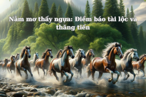 Nằm mơ thấy ngựa – Điềm báo tài lộc và thăng tiến